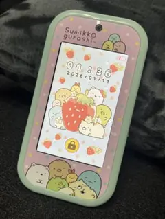 SoftBank キッズフォン 3 携帯本体 ミントグリーン ケース2個 - メルカリ