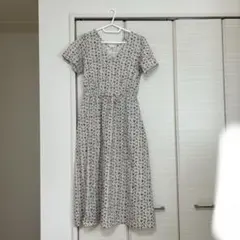 【PAUL&JOE】　花柄半袖ワンピース　UNIQLO Sサイズ