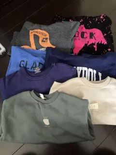 キッズ服 トレーナー・オーバーオール・パンツセット