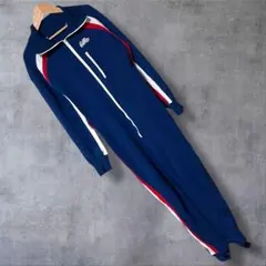 希少ユーロ古着70s’-80s’ODLOオドロ　ネイビー ツナギジャージ　実寸M