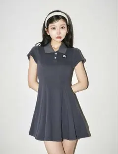 Darich ダーリッチ ポロスウェットミニワンピース