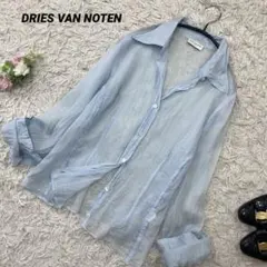 DRIES VAN NOTEN ドリス ヴァン ノッテン シルクブラウス シャツのサムネイル