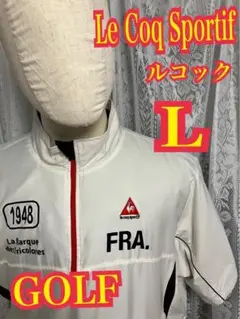 Le Coq Sportif GOLF ルコック　トップス中綿　ゴルフウエア　L