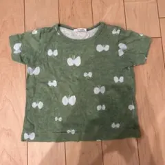 minä perhonen 蝶模様 Tシャツ 95cmのサムネイル