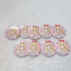 アイカツ 星宮いちご 缶バッジ グリッター ホログラム バースデー 10個 アイカツ 星宮いちご 缶バッジ グリッター ホログラム バースデー 10個