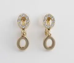 JewCas エアフィットイヤリング クリスタル装飾