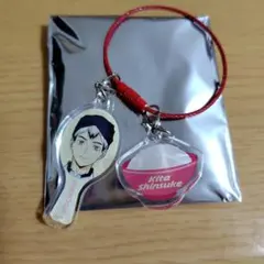 ハイキュー　北信介　しゃもじ&ごはんアクリルチャーム　大戸屋　アクリルチャーム