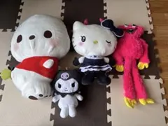 ぬいぐるみ4点セット　ハローキティ他