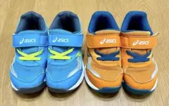 アシックス　レーザービーム　17.5 2足セットのサムネイル