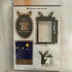 ポケモンセンターオンライン　A賞：おとどけ！アクリルスタンド　ブラッキー