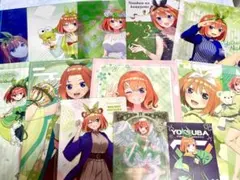 限定グッズ　五等分の花嫁　 中野四葉  クリアファイル他　14枚セット
