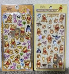 ボンボンドロップシール プーさん プチドロップステッカー 正規品