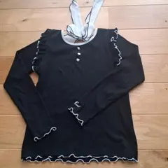 ピンクハント pinkhunt フリル リボン カットソー