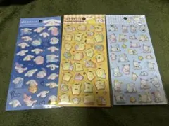 サンリオ　ぷくっとシール　3枚セット