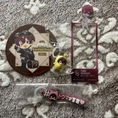 アイナナ アニカフェ 特典コースター・めじるしアクセサリー 狗丸トウマ