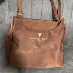 VALENTINO CHRISTY ブラウンショルダーバッグ
