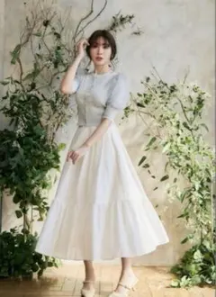 Her lip to Stripe Jacquard Volume Skirtのサムネイル