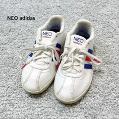 【adidas neo】ホワイト スニーカー 21