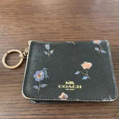 coach キーリング付きカードケース