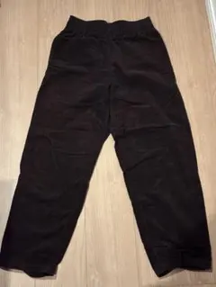 GU ダークブラウン イージーパンツ Sサイズ