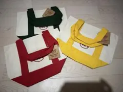 【新品未使用】 TRADER JOE'S ミニ　トートバッグ 3色セット