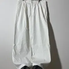 2004年製 Dockers 2タック ワイド 白 チノパン W34 アメカジ