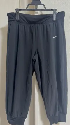 NIKE ブラック サルエルパンツ ヨガ　ドライフィット　Lサイズ