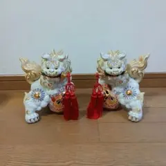 狛犬　シーサー　置物