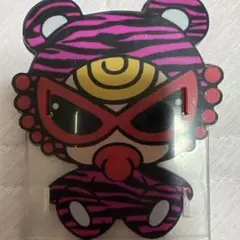 ヒスミニピンクゼブラクマアクリルペン立て！新品未使用♪
