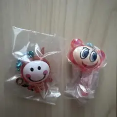 エンジェルブルー とうめいマスコット カプセルトイ セット 2個