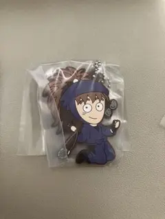 忍たま乱太郎 不破雷蔵 ガチャガチャ でふぉラバ ラバーストラップ ラバスト