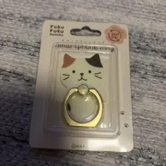 Fuku Fuku Nyanko スマートフォンリング 三毛猫