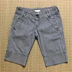 DIESEL ディーゼル　ハーフパンツ　ブルー×ホワイト　サイズ28