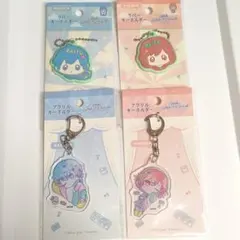 KAITO MEIKO アクキー ラバキー 4点セット 初音ミク コラボ 新品