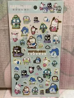 サンリオキャラクターズ　はぴだんぶい　シール　　サンリオ