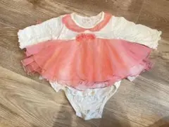 週末限定値下げkids zoo フリル付きワンピース 70サイズ