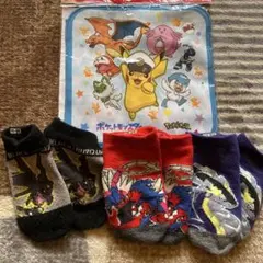 ポケモン キッズ靴下 3足セット