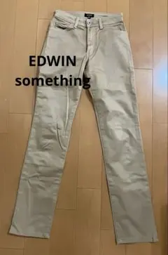 SOMETHING エドウィン　97002 ストレートパンツ