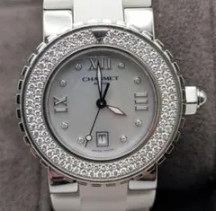 美品』超絶 カルティエ Cartier パシャC ダイヤベゼル クリ - メルカリ