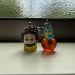 めじるしアクセサリー　白雪姫　小鳥とりんご　ディズニープリンセス