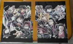 『劇場版「鬼滅の刃」』入場特典 エンドロールイラストカード第一弾・第二弾 セット