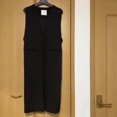 黒のロングジレ