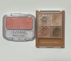 CEZANNE チーク＆アイシャドウセット