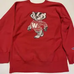 90s Champion reverse wave WISCONSIN