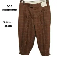 新品　ミズノグランドモナーク　AXYゴルフウェア　ウール　ハーフパンツ　七分丈