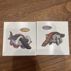 ポケモンパンシール　イダイナキバ　テツノワダチ