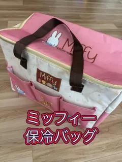 ミッフィー 収納バッグ エコバッグ　ポケット付き
