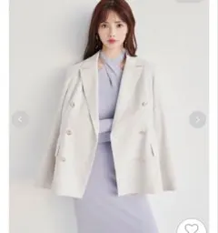 新品未使用タグ付き スナイデル Sustainaイレギュラー金ボタンジャケット