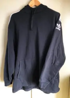 ADIDAS パーカー ブラック アディダス オリジナルス スウェット NIKE
