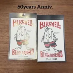 BIRDWELL バードウェル 60周年記念 ステッカー 2枚セットのサムネイル